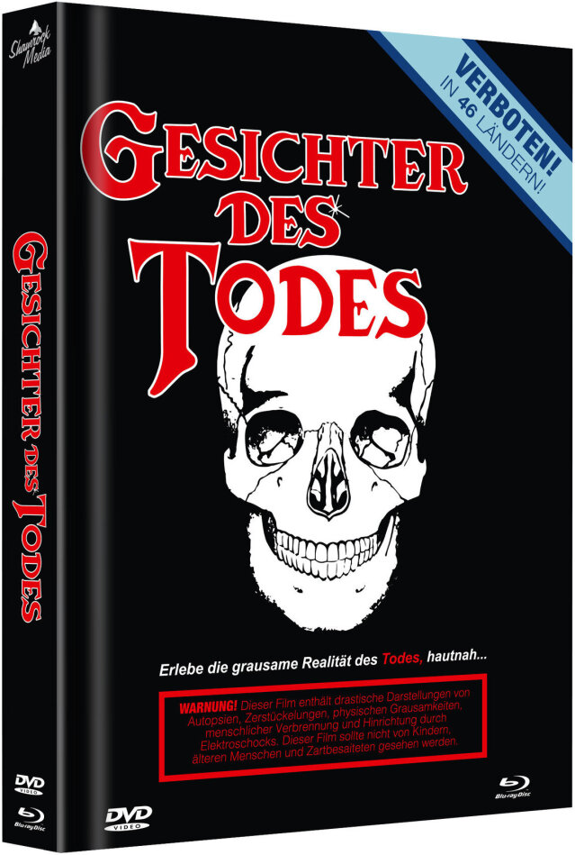 Gesichter des Todes (1978) (Cover D, Limited Edition, Mediabook, Uncut, Blu-ray + DVD)