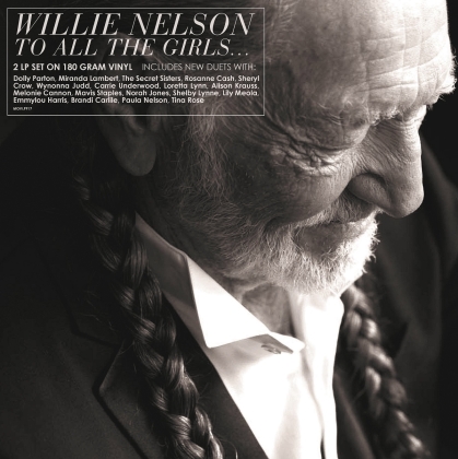 Willie Nelson - To All The Girls (Music On Vinyl, 2021 Reissue, Limited to 1000 Copies, Limited Edition, Crystal Clear Vinyl, 2 LPs)