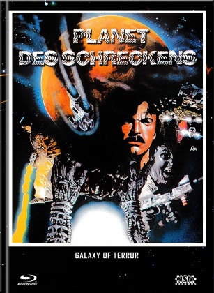 Planet des Schreckens (1981) (Cover B, Limited Collector's Edition, Mediabook, Blu-ray + DVD)