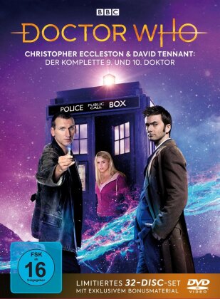 Doctor Who - Die Christopher Eccleston und David Tennant Jahre: Der komplette 9. und 10. Doktor (Limited Edition, 30 DVDs)
