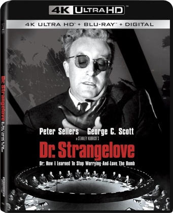 Dr. Strangelove - Or How I Learned To Stop Worrying And Love The Bomb (1964) (4K Ultra HD + Blu-ray)