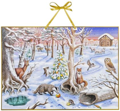 Adventskalender »Unsere Tiere im Winterwald«