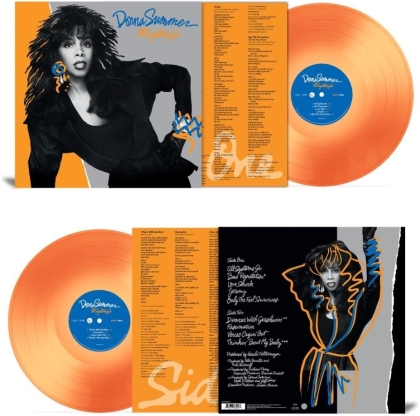 Donna Summer - All Systems Go (2021 Reissue, Driven by the Music, Translucent Orange Vinyl, LP)