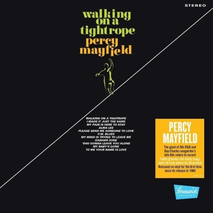 Percy Mayfield - Walking On A Tightrope (2021 Reissue, Demon Records, LP)