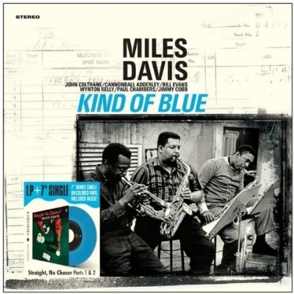 Miles Davis - Kind Of Blue (2021 Reissue, Glamourama Records, Colored, LP + 7" Single)