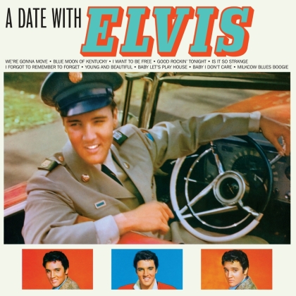 Elvis Presley - A Date With Elvis (Waxtime, 4 Bonustracks, 2021 Reissue, LP)
