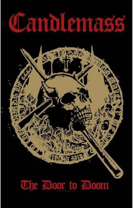 Candlemass Textile Poster - The Door To Doom