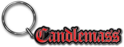 Candlemass Keychain - Logo (Enamel In-Fill)