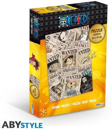 One Piece: Wanted - 1000 Piece Puzzle