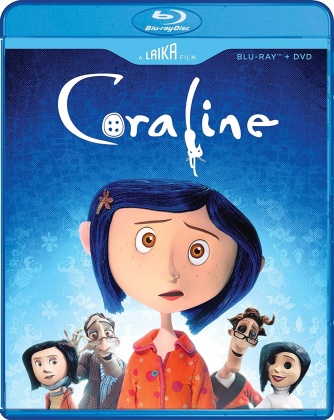 Coraline (2009) (Laika Studio Edition, Blu-ray + DVD)