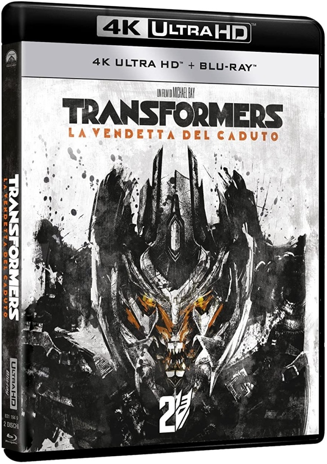 Transformers 2 - La Vendetta del Caduto (2009) (Riedizione, 4K Ultra HD + Blu-ray)