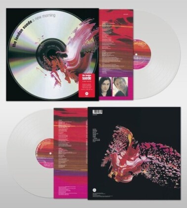 Suede - A New Morning (2021 Reissue, Demon/Edsel, Clear Vinyl, LP)