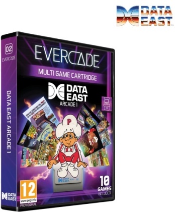 Blaze Evercade Data East Arcade Cartridge 1