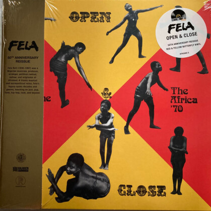 Fela Anikulapo Kuti - Open & Close/Afrodisiac (2021 Reissue, Partisan Records, colored, LP)