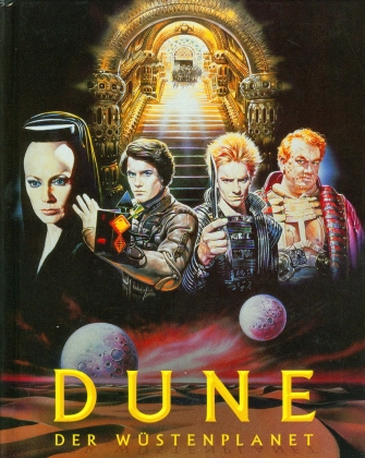 Dune - Der Wüstenplanet (1984) (Cover B, Limited Edition, Mediabook, 4K Ultra HD + 2 Blu-rays)