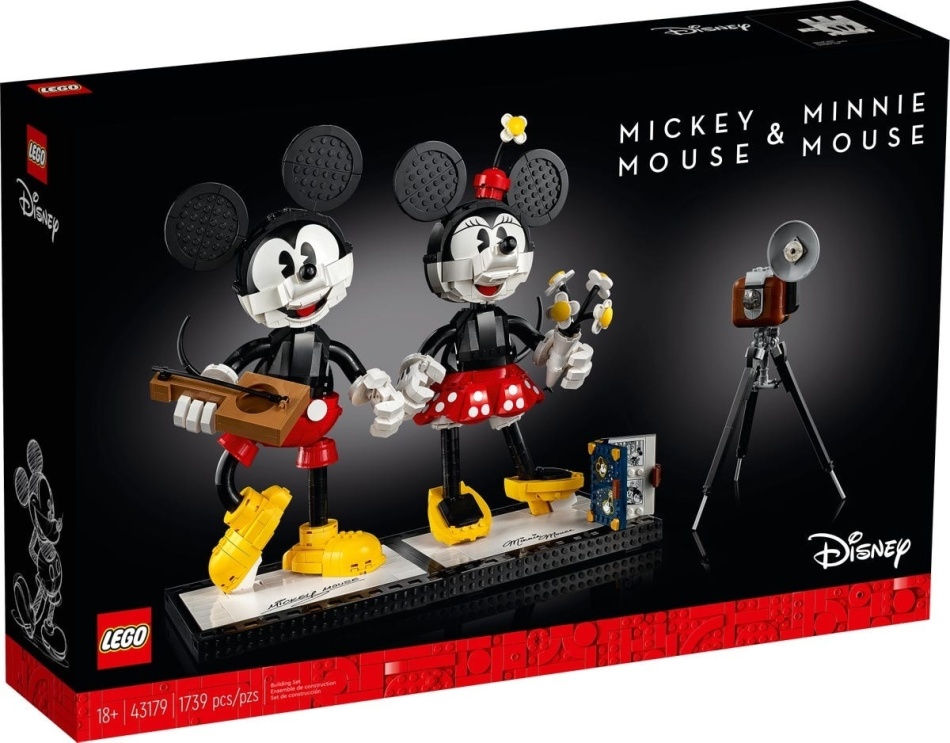LEGO 43179 Disney - Micky Maus und Minnie Maus