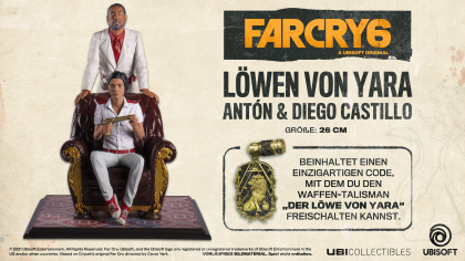 Far Cry 6 - Löwen von Yara, Antón & Diego Castillo Figur (PlayStation 5 + Xbox Series X)