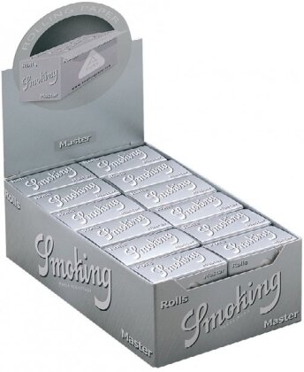 Smoking Master Silver Rolls Box - 24 Rolls