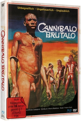 Cannibalo Brutalo (1978) (Edizione Limitata, Mediabook, Blu-ray + DVD)