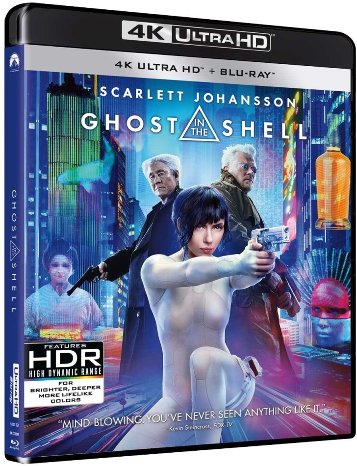 Ghost in the Shell (2017) (Riedizione, 4K Ultra HD + Blu-ray)