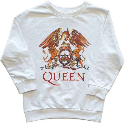 Queen Kids Sweatshirt - Classic Crest