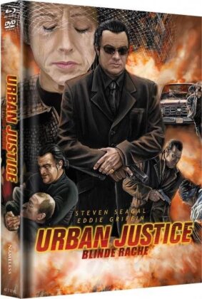 Urban Justice - Blinde Rache (2007) (Cover C, Limited Edition, Mediabook, Uncut, Blu-ray + DVD)