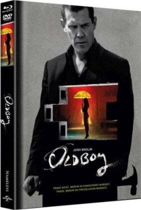 Oldboy (2013) (Cover A, Edizione Limitata, Mediabook, Uncut, Blu-ray + DVD)