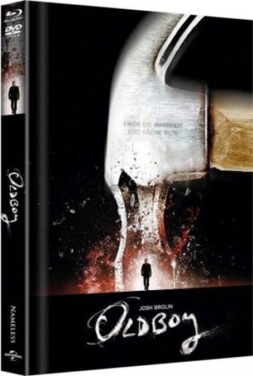 Oldboy (2013) (Cover C, Edizione Limitata, Mediabook, Uncut, Blu-ray + DVD)