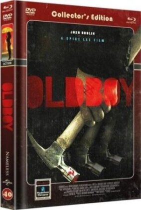 Oldboy (2013) (Cover D, Collector's Edition, Limited Edition, Mediabook, Uncut, Blu-ray + DVD)