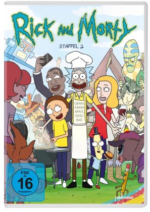 Rick and Morty - Staffel 2 (Neuauflage, 2 DVDs)