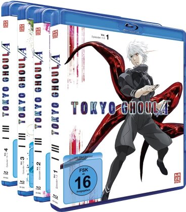 Tokyo Ghoul Root A - Staffel 2 (Complete edition, Bundle, 4 Blu-rays)