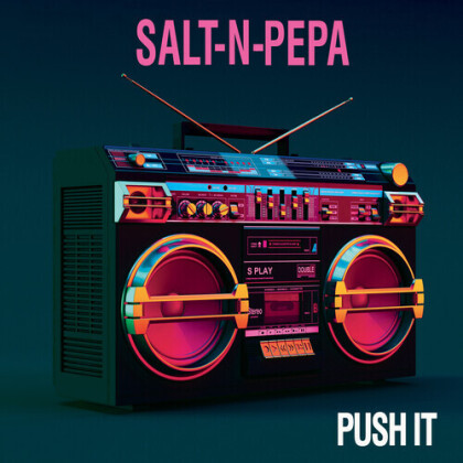 Salt-N-Pepa - Push It (Dj Tonka Remix) (2021 Reissue, Cleopatra, Limited Edition, Clear, Pink, Blue Vinyl, LP)