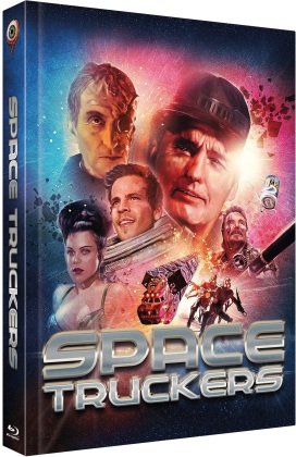 Space Truckers (1996) (Cover B, Édition Collector Limitée, Mediabook, Blu-ray + DVD)