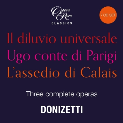 Lpo, David Parry, Alun Francis, Giuliano Carella & POL - Three Complete Operas (7 CDs)