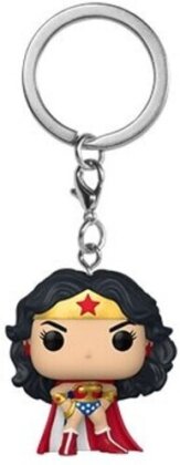 Funko Pop! Keychain - Wonder Woman 80th: Wonder Woman (Classic w/Cape)