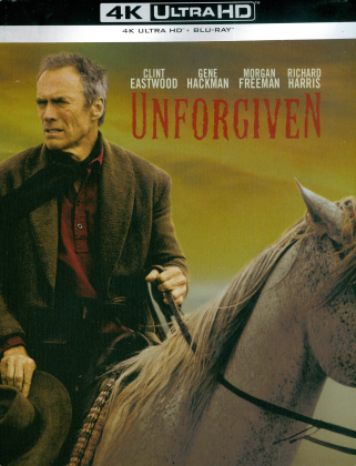 Unforgiven (1992) (Limited Edition, Remastered, Steelbook, 4K Ultra HD + Blu-ray)