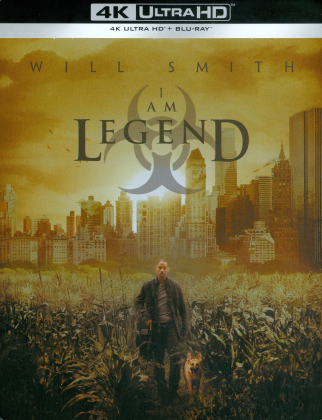 I Am Legend (2007) (Alternate Cut, Cinema Version, Limited Edition, Steelbook, 4K Ultra HD + Blu-ray)