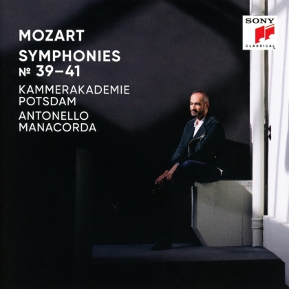 Antonello Manacorda, Kammerakademie Potsdam & Wolfgang Amadeus Mozart (1756-1791) - Symphonies Nos. 39, 40, 41 (2 CDs)