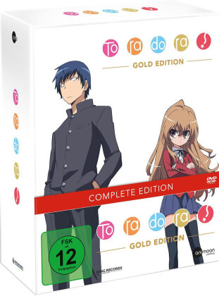 Toradora! - Komplettbox (Gold Edition, 5 DVDs)