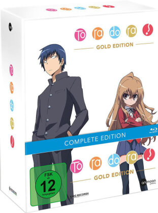 Toradora! - Komplettbox (Gold Edition, 5 Blu-rays)