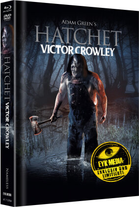 Hatchet 4 - Victor Crowley (2017) (Cover B, Limited Edition, Mediabook, Blu-ray + DVD)