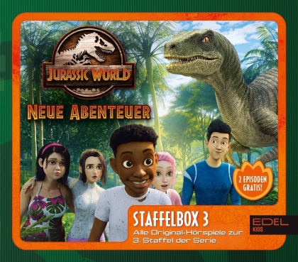 Jurassic World - Neue Abenteuer - Staffelbox 3 (3 CDs)