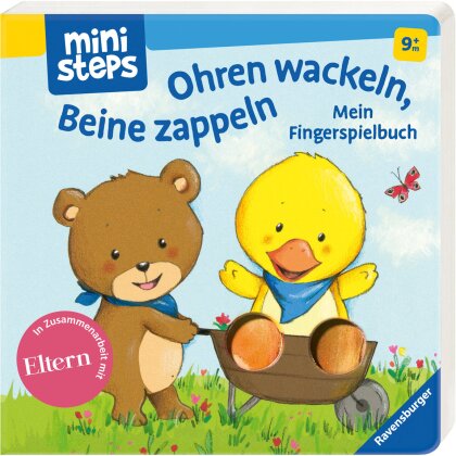 Ohren wackeln, Beine zappeln - d, Fingerspielbuch mit