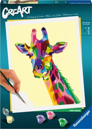 Ravensburger Malen nach Zahlen 28993 - Funky Giraffe - ab 12 Jahren