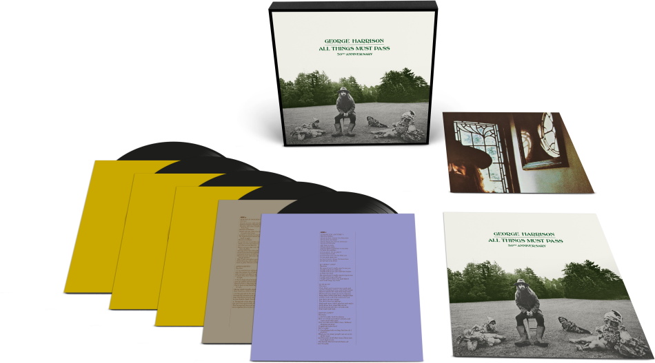 George Harrison - All Things Must Pass (2021 Reissue, Boxset, Deluxe Edition, Limited Edition, 5 LPs)