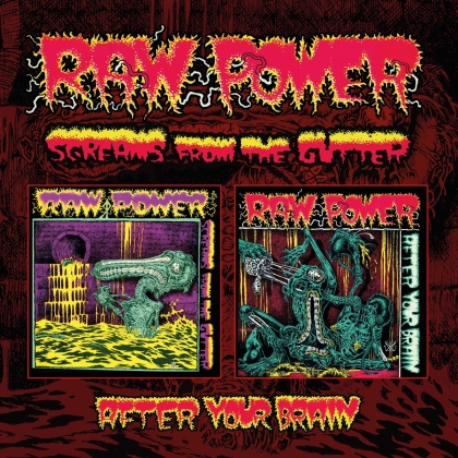 Raw Power - Screams From The Gutter / After Your Brain (2021 Reissue, Back On Black)