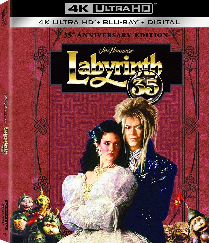 Labyrinth (1986) (35th Anniversary Edition, Limited Edition, 4K Ultra HD + Blu-ray)