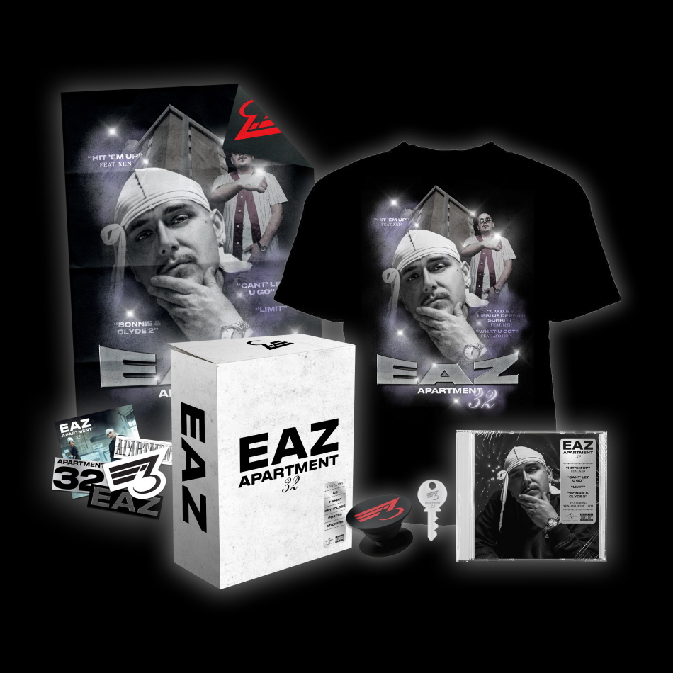 EAZ - Apartment 32 (Deluxe Boxset, + T-Shirt M, Limited Edition)