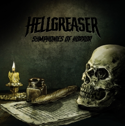 Hellgreaser - Symphonies Of Horror (2021 Reissue, Clear/Black LP, LP)