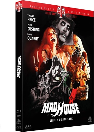 Madhouse (1974) (Nouveau Master Haute Definition, Digibook, Blu-ray + DVD)